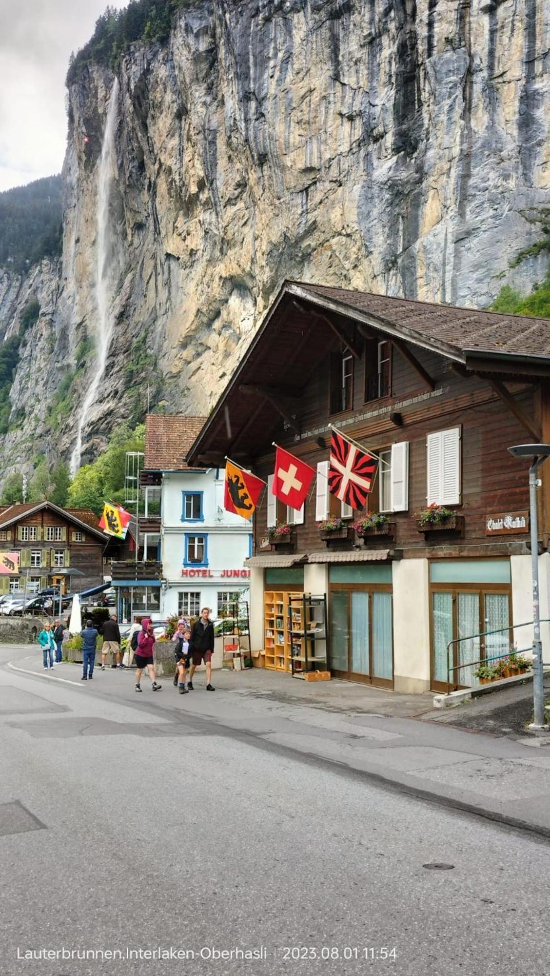 Chalet Maithili Lauterbrunnen -152-Year-Old Majestic Chalet Eksteriør bilde