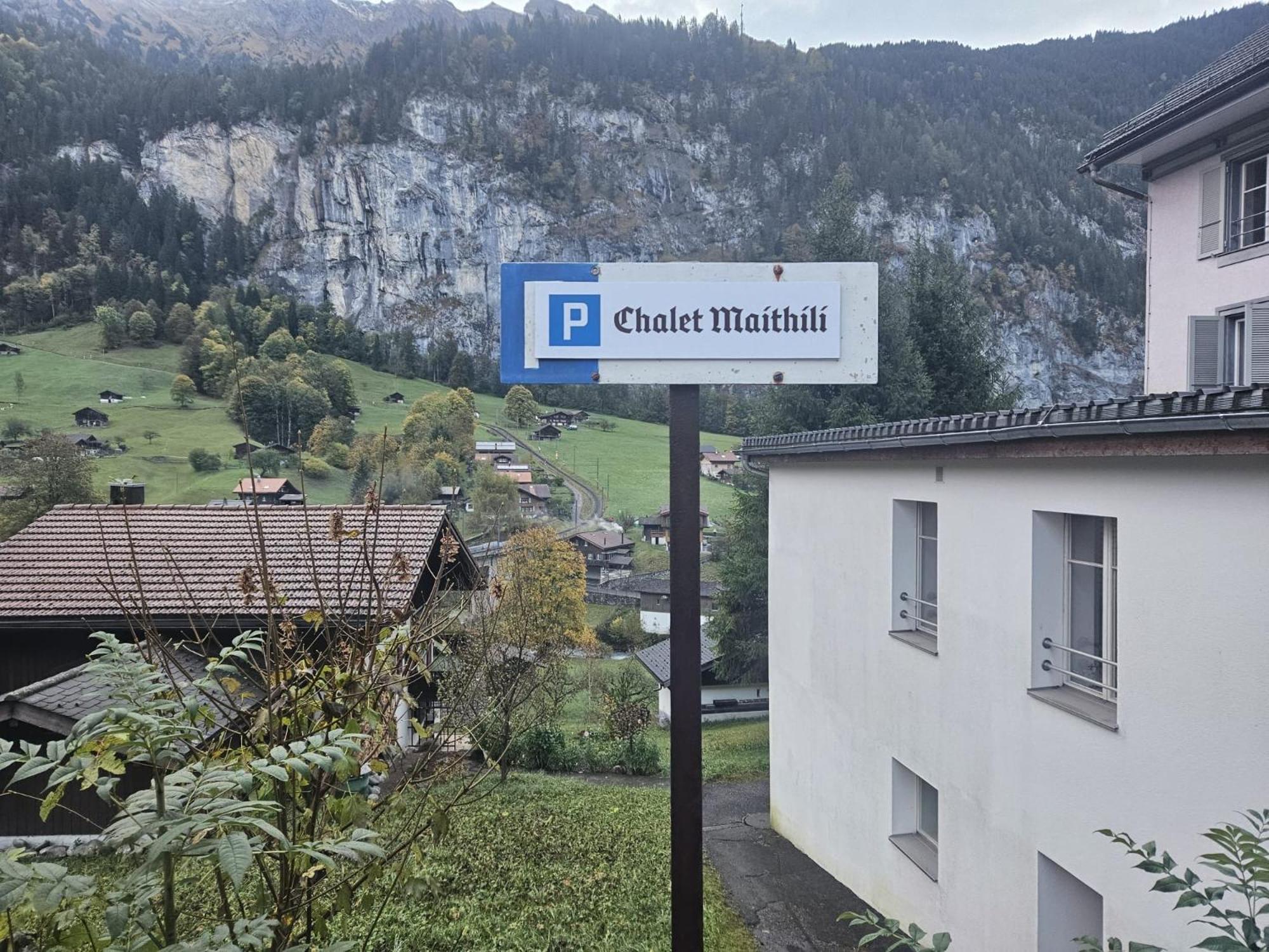 Chalet Maithili Lauterbrunnen -152-Year-Old Majestic Chalet Eksteriør bilde