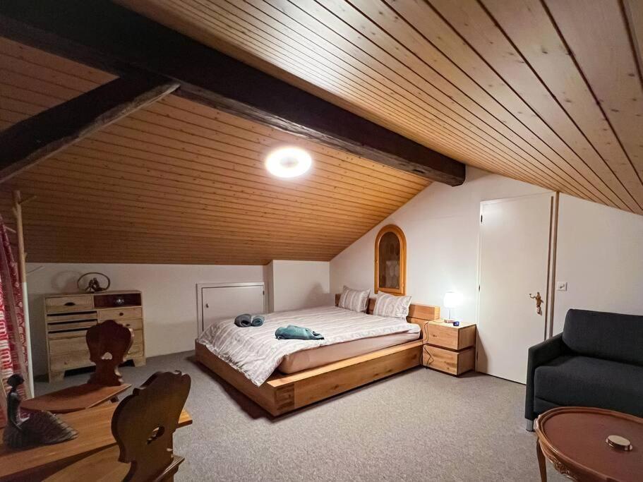 Chalet Maithili Lauterbrunnen -152-Year-Old Majestic Chalet Eksteriør bilde