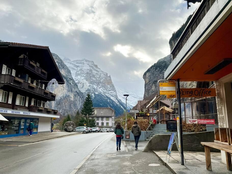 Chalet Maithili Lauterbrunnen -152-Year-Old Majestic Chalet Eksteriør bilde
