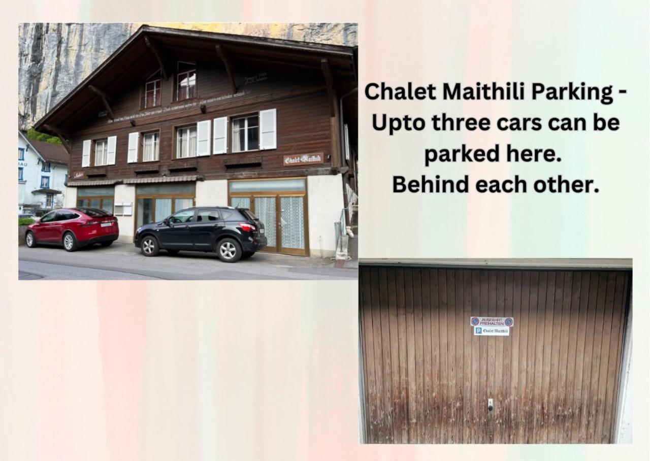 Chalet Maithili Lauterbrunnen -152-Year-Old Majestic Chalet Eksteriør bilde