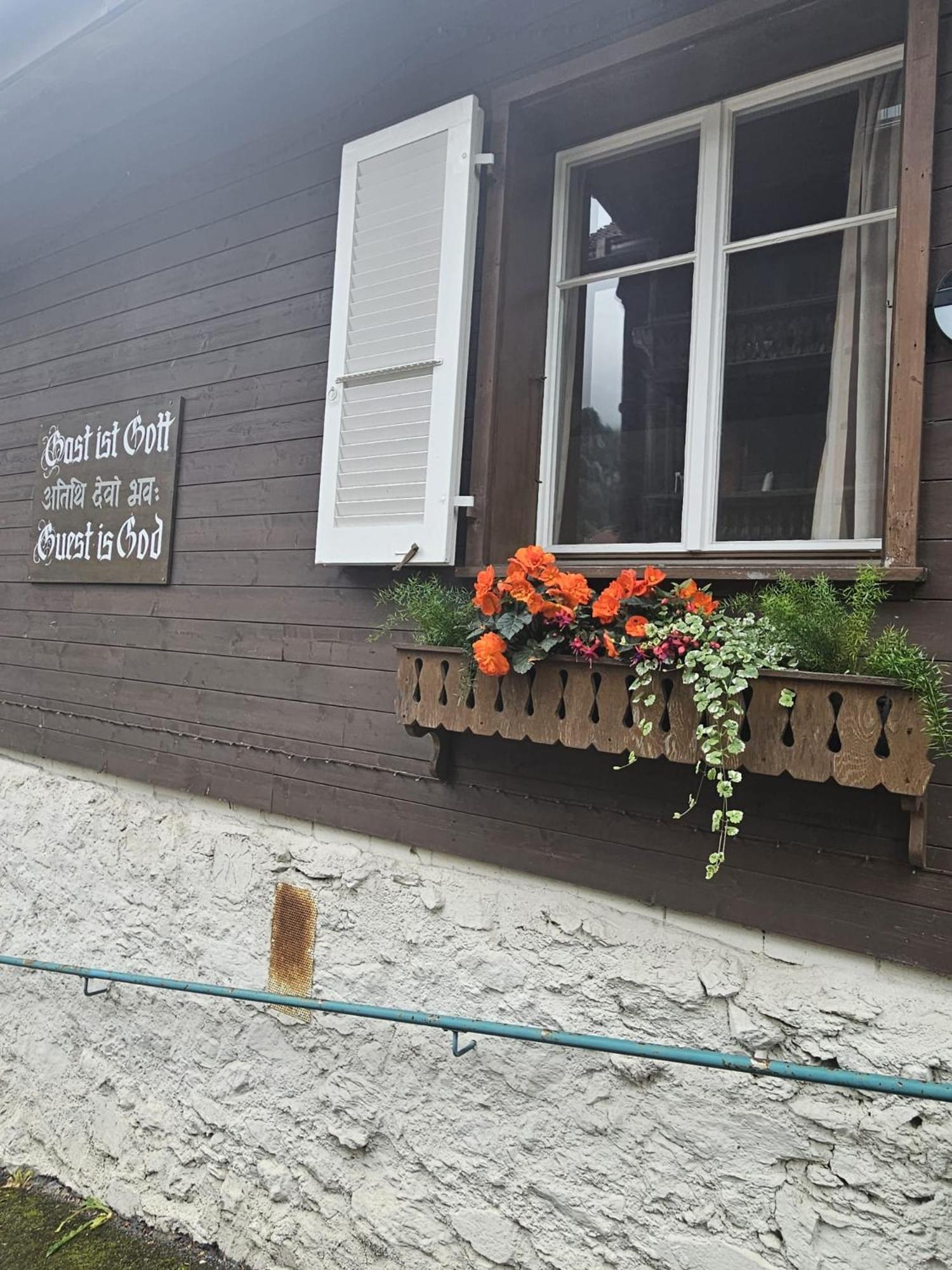 Chalet Maithili Lauterbrunnen -152-Year-Old Majestic Chalet Eksteriør bilde