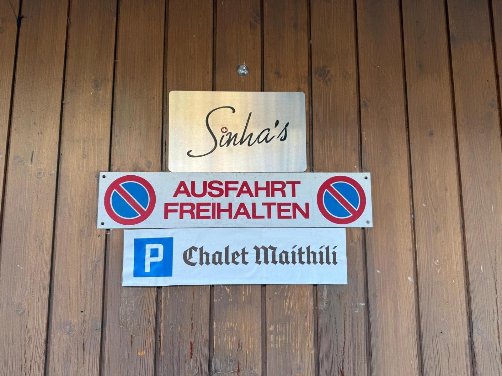 Chalet Maithili Lauterbrunnen -152-Year-Old Majestic Chalet Eksteriør bilde